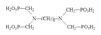 CAS No.:23605-74-5 Hexamethylene Diamine Tetra(Methylene Phosphonic Acid)