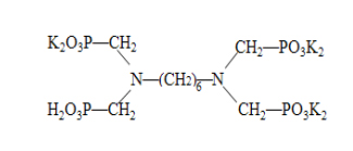 CAS No. 38820-59-6 (X-6) Potassium Salt of Hexa Methylene Diamine Tetra (MethylenePhosphonic Acid)